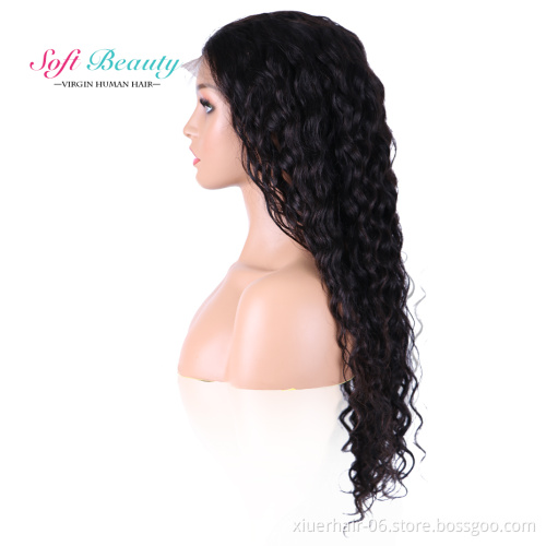 Specialty Wholesaler Braided Straight Lacefront For Black Women Perruque Full Lace Cheap Human Wigs 100% Human Hair